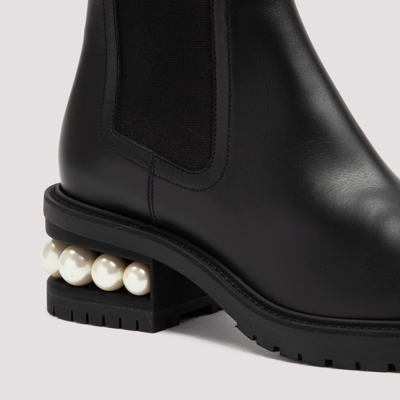 Shop Nicholas Kirkwood Casati Chelsea Boots Shoes In Black
