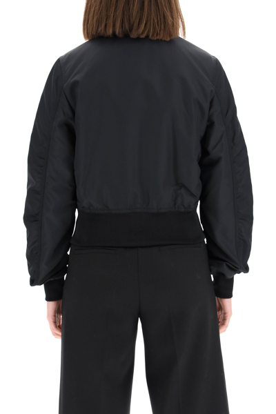 Shop Off-white Bomber Jacket In Black