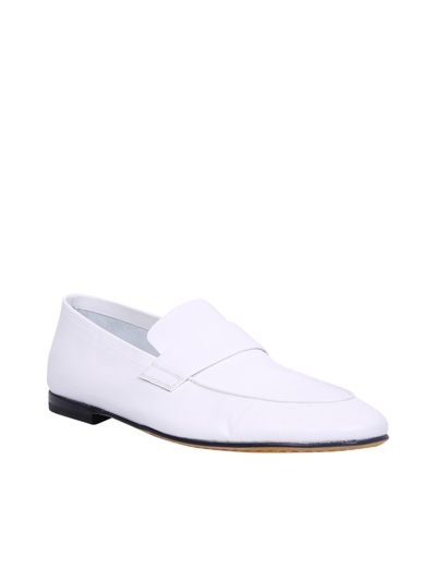 Shop Officine Creative Airto 1 Leather Loafers In White