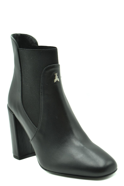 Shop Patrizia Pepe Bootie In Black