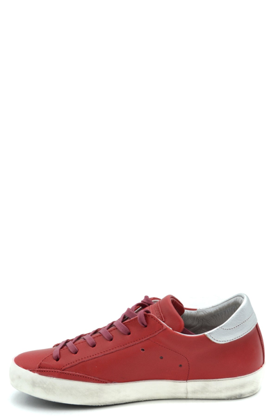 Shop Philippe Model Sneakers In Red