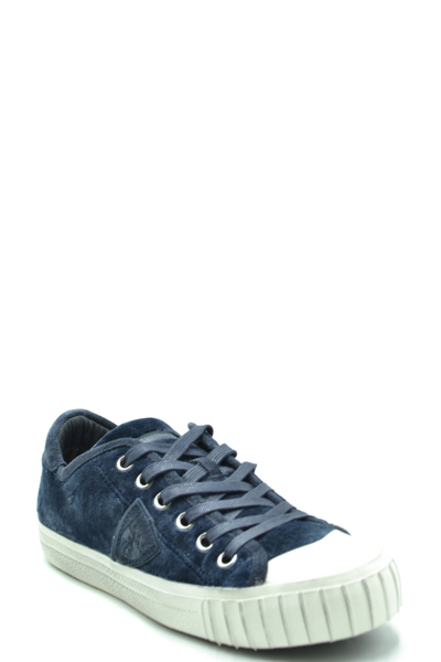 Shop Philippe Model Sneakers In Blue