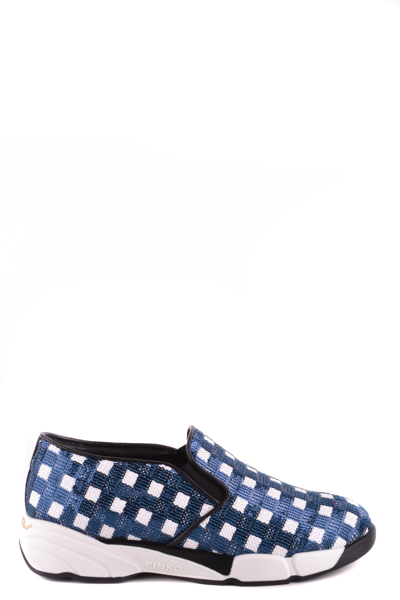 Shop Pinko Sneakers In Blue