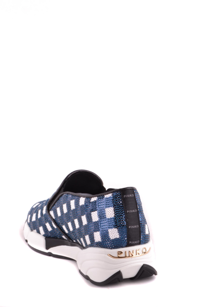 Shop Pinko Sneakers In Blue