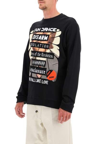 Shop Raf Simons Children Of The Revolution Sweatshirt In Mixed Colours