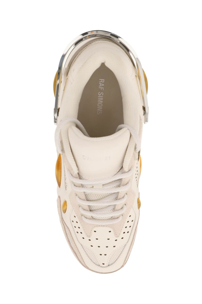 Shop Raf Simons Cylon-21 Runner Sneakers In White