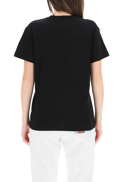 Shop Raf Simons T-shirt With 'teenage Dreams' Patch In Mixed Colours
