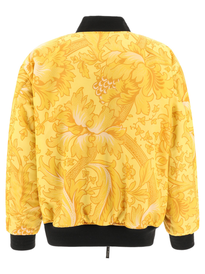 Shop Etro Reversible Bomber Jacket With Embroidery In Black  