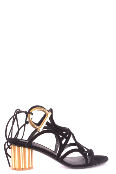 Shop Ferragamo Salvatore  Sandals In Black