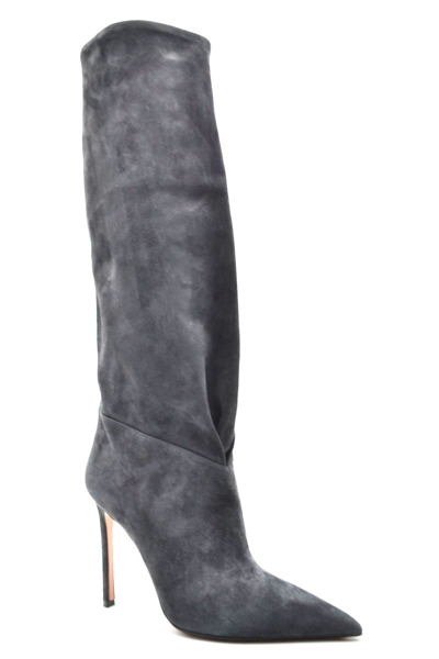 Shop Samuele Failli Boots In Gray