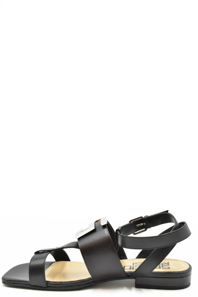 Shop Sergio Rossi Sandals In Black