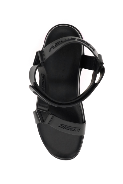 Shop Stella Mccartney Trace Sandals In Black