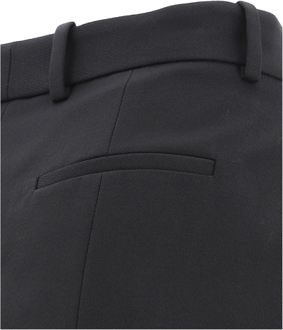 Alexander Mcqueen Virgin Wool Pants In Black  