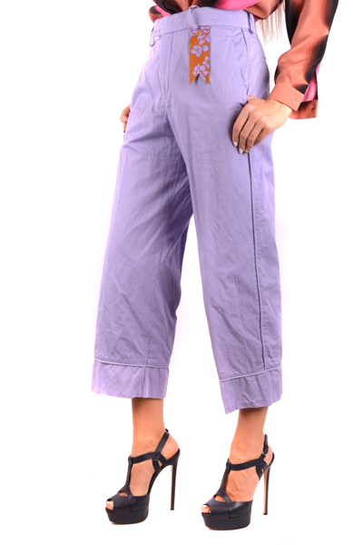 Shop The Gigi Trousers In Violet