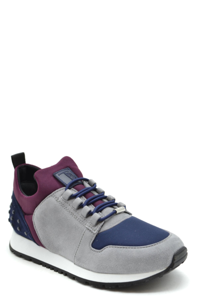 Shop Tod's Sneakers In Gray