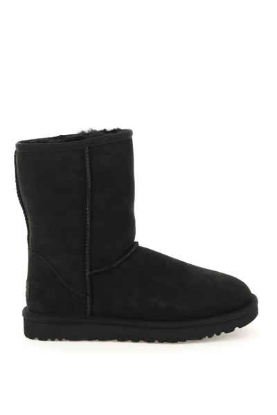 Shop Ugg Classic Short Ii Boots In Black