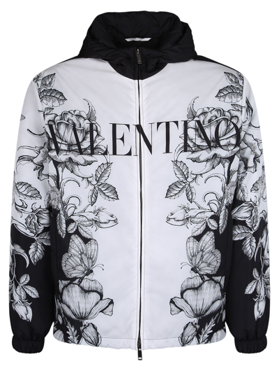Shop Valentino Nylon Jacket In Black