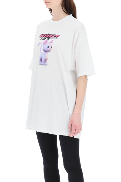 Shop Vetements 'everyone Can Be A Unicorn' T-shirt In Mixed Colours