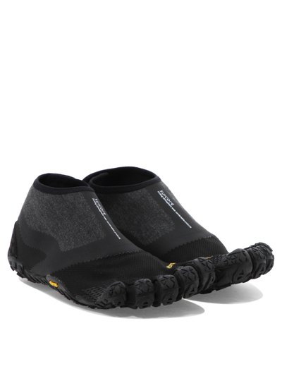 Shop Suicoke "five-finger Nin-lo" Sneakers In Black  