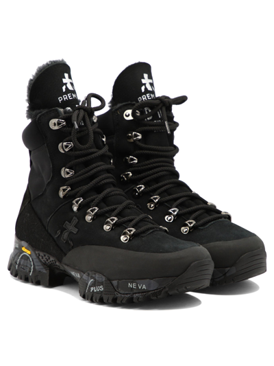 Shop Premiata "midtrecd 184" Ankle Boots In Black  