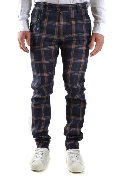 Shop Berwich Trousers In Multicolor