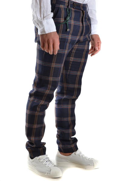 Shop Berwich Trousers In Multicolor