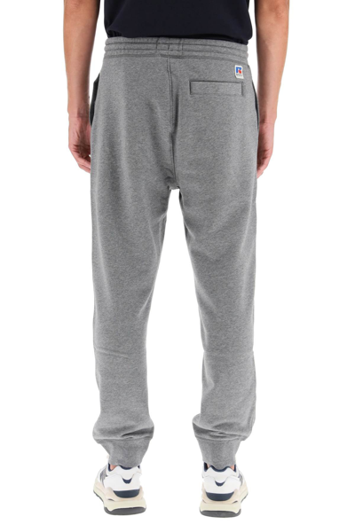 Shop Hugo Boss Boss Boss X Russell Athletic Joggers In Grey