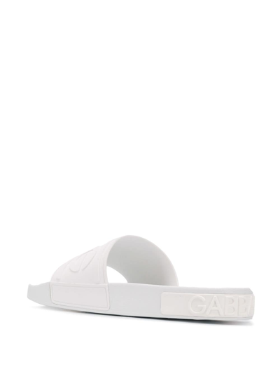 Shop Dolce & Gabbana Sandals White