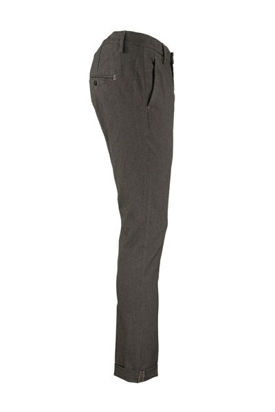 Shop Dondup Gaubert - Slim-fit Jersey Trousers In Grey