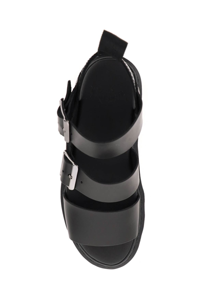 Shop Dr. Martens' Dr.martens Gryphon Brando Sandals In Black