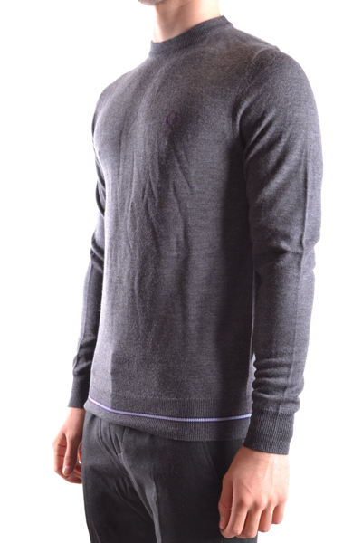 Shop Fred Perry Sweaters In Gray