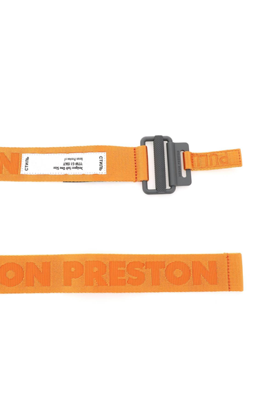 Shop Heron Preston Tape Belt In Mixed Colours