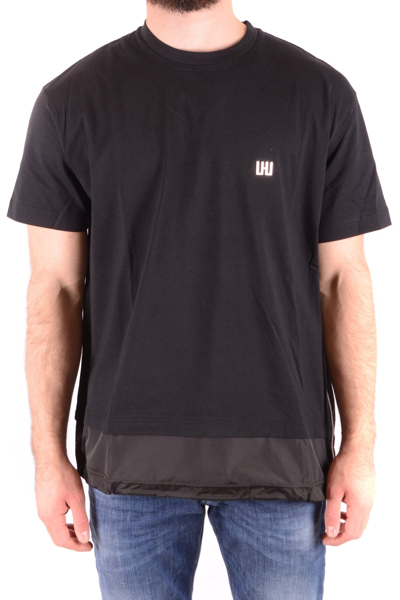 Shop Les Hommes Urban T-shirt In Black