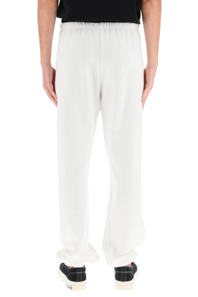 Shop Liberal Youth Ministry Sweatpants With Logo In White