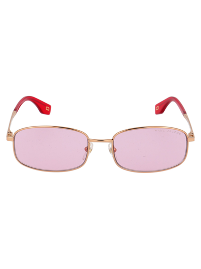 Shop Marc Jacobs Sunglasses In 35ju1 Pink