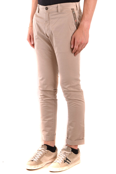 Shop Mason's Trousers In Beige