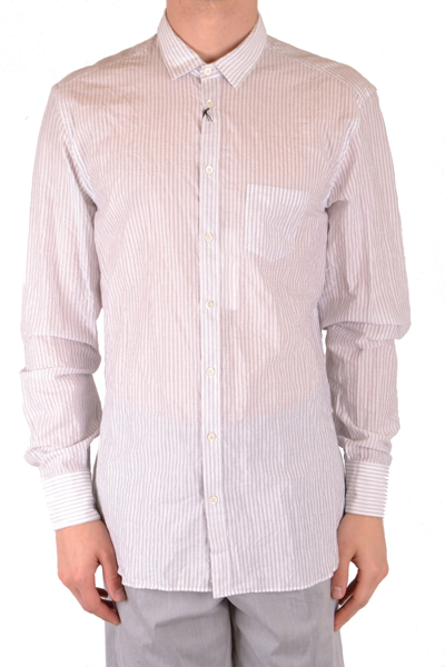 Shop Neil Barrett Shirts In White