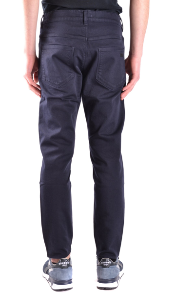 Shop Paolo Pecora Jeans In Dark Blue