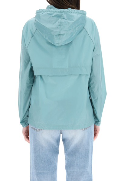 Shop Pyrenex Meya Windbreaker Jacket In Light Blue