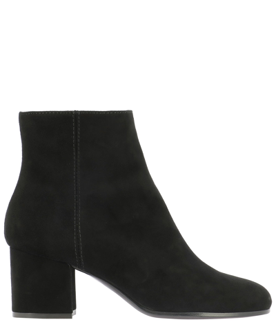 Shop Via Roma 15 Suede Ankle Boots In Black  