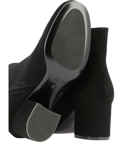 Shop Via Roma 15 Suede Ankle Boots In Black  