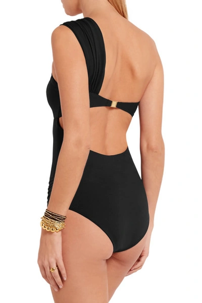 Shop Marysia Venice One-shoulder Swimsuit