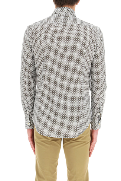 Shop Vincenzo Di Ruggiero Patterned Cotton Shirt In Mixed Colours