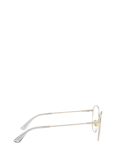 Shop Vogue Eyewear Eyeglasses In Pale Gold