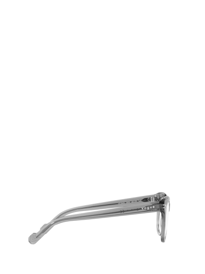 Shop Vogue Eyewear Eyeglasses In Transparent Grey