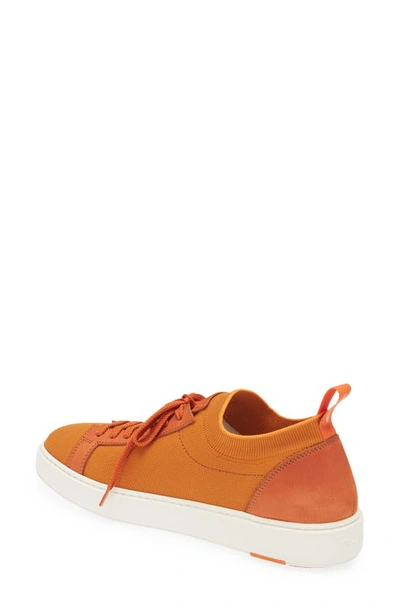 Shop Santoni Daftest Sneaker In Orange