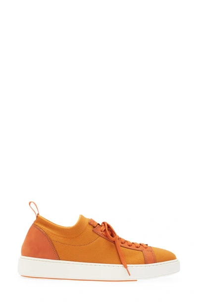 Shop Santoni Daftest Sneaker In Orange