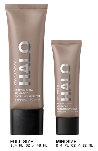 Shop Smashbox Mini Halo Healthy Glow Tinted Moisturizer Broad Spectrum Spf 25 In Neutral