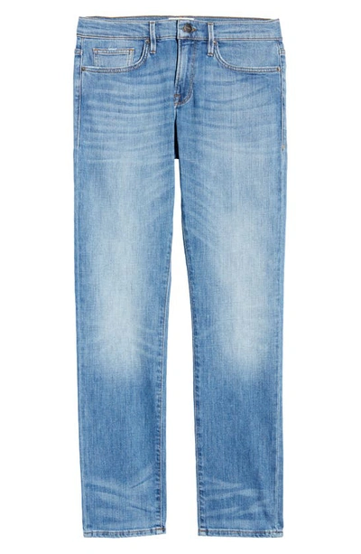 Shop Frame L'homme Slim Fit Jeans In Vintage Wash Light