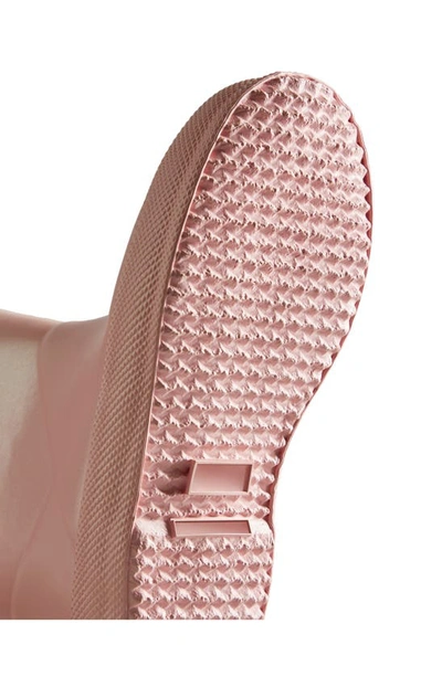 Hunter First Classic Nebula Waterproof Rain Boot In Bella / Pink